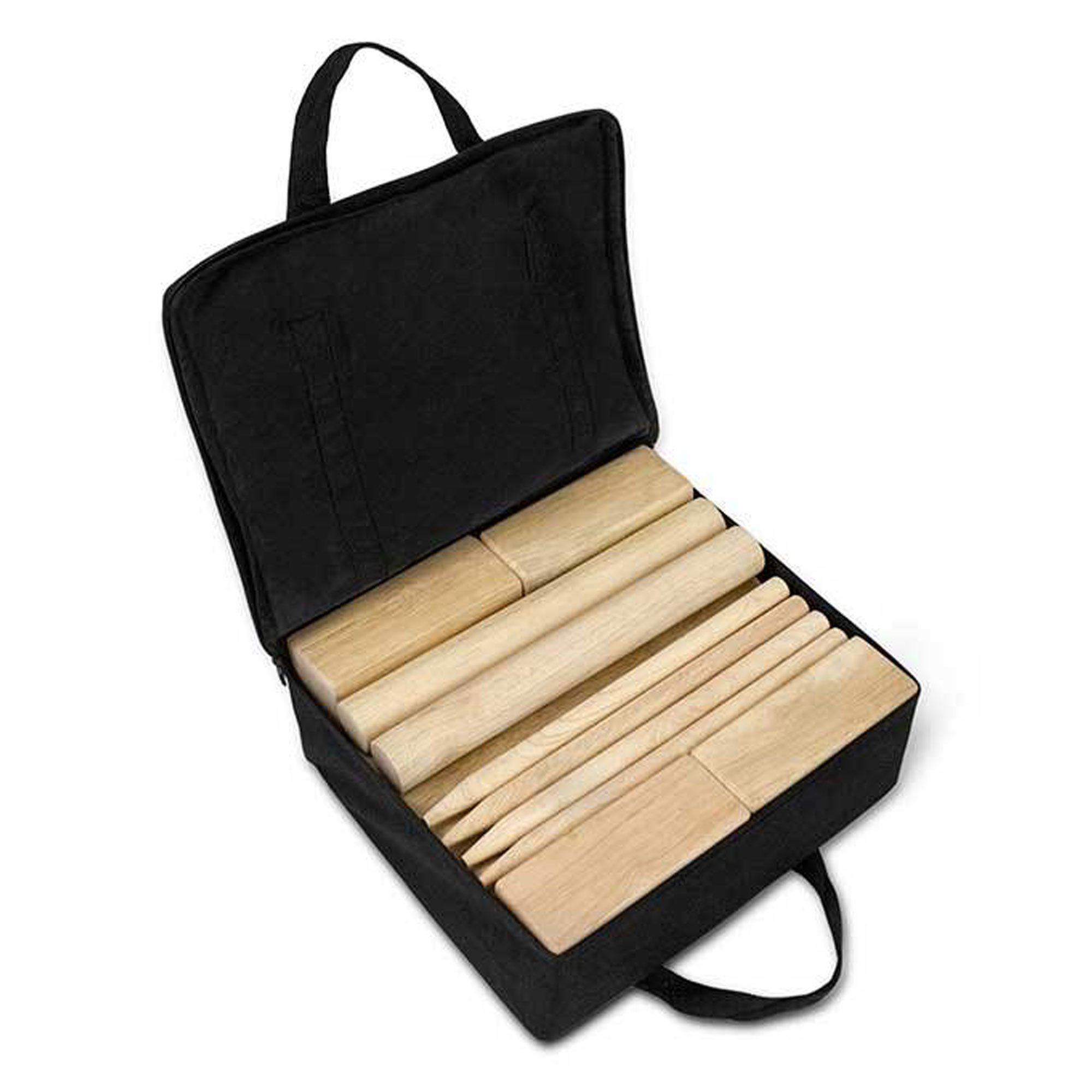 YardGames Kubb Premium Wooden Outdoor Backyard Game Set with Carrying Bag - image 4 of 11