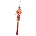 thumbnail image 3 of Colgante decorativo tradicional rojo de la suerte para el Año Nuevo Chino 2026, Caballo estilo D, 3 of 9