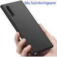 thumbnail image 2 of Case for Samsung Galaxy Note 10 Phone Case Protective Slim [Defend from Scratch/Slip/Drop/Fingerprint] Matte PC Hard Minimalistic Phone Cover for Samsung Galaxy Note 10-Black, 2 of 10