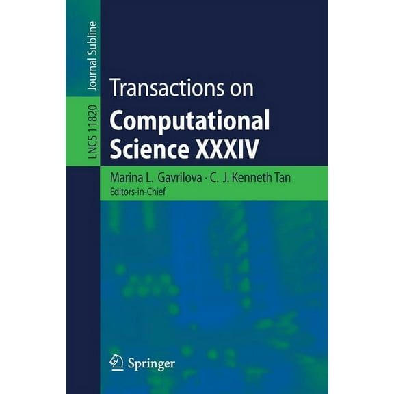 Transactions on Computational Science XXXIV, (Paperback)