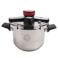 thumbnail image 1 of Electric Pressure Cooker, 304 Stainless Steel Pressure Cooker Pot  Window 6L 80KPA Clear Scale Lines  for Home Kitchen, 1 of 8