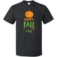 thumbnail image 3 of Inktastic Happy Fall Y'all, Pumpkin, Arrow - Orange Green T-Shirt, 3 of 5