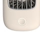 thumbnail image 2 of Ventilador de cuello colgante, recargable por USB, portátil, para deportes al aire libre, color blanco, 2 of 5