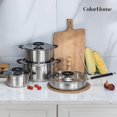 thumbnail image 3 of Bateria de Cocina Tricapa Set Contenedores Hermeticos 18pzas ColorHome COMBO-CH-10, 3 of 10