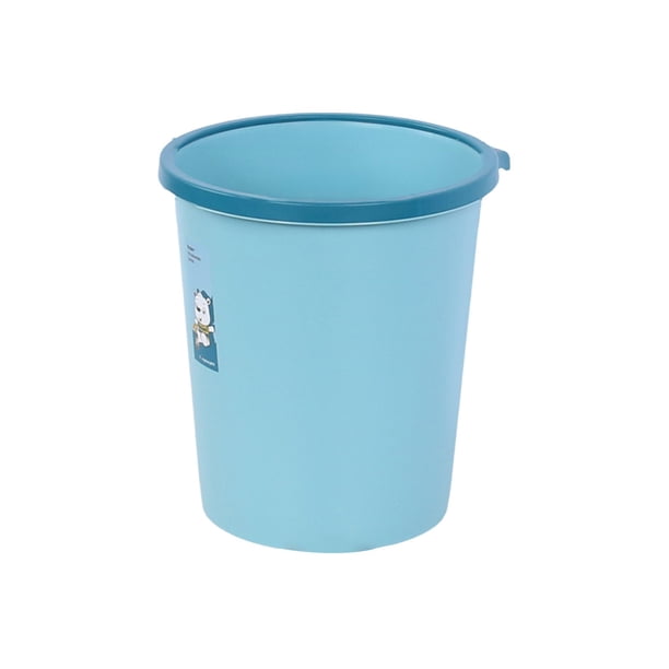 Decoración de la Sala de Estar Latas de Papel Huecas Portátiles Y Cómodas Cubiertas Sala de Estar, Dormitorio, Latas de Basura de Plástico Del Hogar