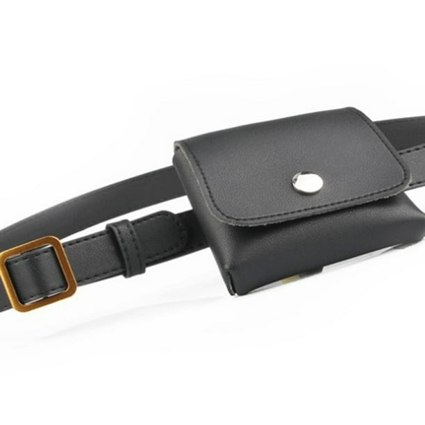Womens leather belt pouch hotsell