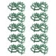 thumbnail image 5 of 20 piezas de media bola de hierba para bodas, soporte decorativo para arreglos florales, 5 of 7