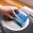 thumbnail image 3 of 2 Pcs Thickened Scrubbing Dishcloth, Non-Scratch Dishwashing Sponge, Kitchen Absorbent Scrubber, Non Scratch Scrubbing Sponges Dish Pads, Multipurpose Cleaning Tool for Pots Pans (Blue), 3 of 7
