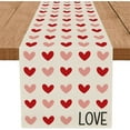 thumbnail image 6 of Table Runner Colorful Table Flag Valentine'S Day Restaurant Living Room Tabletop Decoration Wedding Anniversary Ambience Decoration Tablecloths Holiday Table Runners, 6 of 6