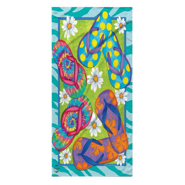70*150cm Summer Printed Beach Towel Quick Dry Lightweight Bath Swim Towels for Beach Travel