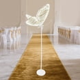 thumbnail image 5 of Butterfly Floor Lamp 57-70in Gold White LED Standing Lamp with Lifelike Butterfly Design & Cloth Shade, 5 of 6