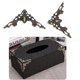 thumbnail image 3 of Bronze 30 piezas de soporte de esquina de ángulo de Metal, cubierta de cuaderno, marco de fotos, Protector decorativo, 3 of 5