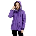 thumbnail image 1 of BESTSPR Puffer for Women Hooded Lambswool Winter Jacket Cotton Jacket Women, 1 of 7