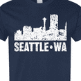 thumbnail image 4 of Inktastic Seattle Skyline Grunge T-Shirt, 4 of 5