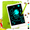 green, variant on DEBGFS 8.5 Inch LCD Writing Tablet Pressure Sensitive Drawing Pad Pink,green
