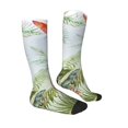 thumbnail image 3 of Fotbe Watercolor African Animals Wildlife print Women's Men's Novelty Crew Socks Cotton Socks Knee High Socks for Walking,Running,Nurses,Pregnancy, 3 of 8
