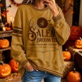 thumbnail image 2 of Women's Cozy Halloween Graphic Pullover Crewneck Sweatshirt for Autumn, 2 of 7
