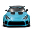 thumbnail image 5 of 2024 Toyota GR86 LBWK Body Kit RHD (Right Hand Drive) Baby Blue with Black Top 1/18 Diecast Model Car by Solido, 5 of 6