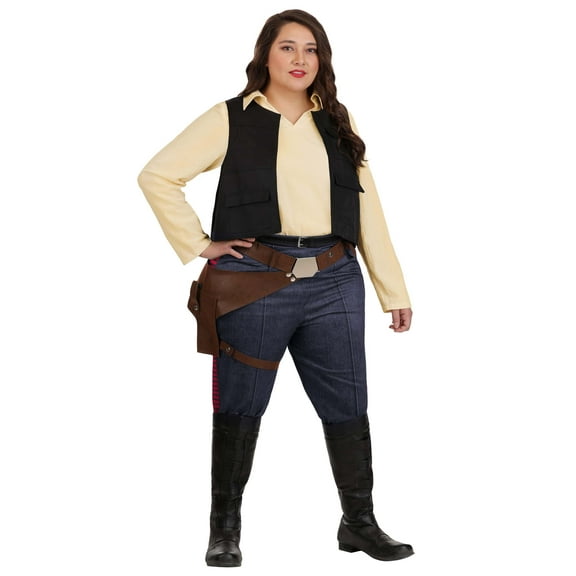 Plus Size Star Wars Han Solo Costume for Women