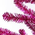 thumbnail image 3 of Northlight 3' Unlit Artificial Christmas Tree Fuchsia Pink Twig Tinsel Pine, 3 of 3