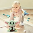 thumbnail image 4 of Alien Baby Yoda Plush Toy 25cm, 4 of 8