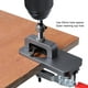 thumbnail image 4 of Perforadora de 35 mm, plantilla para taladrar bisagras, guía de edad para agujeros de bisagras de 35 mm, herramienta Find A Jig, para carpintería de bricolaje con gabinetes de puertas, plantilla para, 4 of 5
