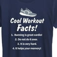 thumbnail image 3 of Instant Message - Workout Facts - Women's Short Sleeve Graphic T-Shirt, 3 of 6