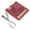 Transparent red, variant on Game Reader Cartridge for Console Clear Case Game Card Easy Firmware Updates Low Power Consumption