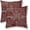 Burgundy Boho, variant on Fall Pillow Covers 16x16 Set of 2, Burnt Orange Boho Decorative Throw Pillows Ethnic Vintage Farmhouse Bohemian Carpet Pattern Pillow Cases Linen Gifts for Couch Sofa Outdoor Decor