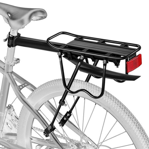 Portaequipaje Trasero para Bicicleta YONTUO de Aleación de Aluminio con Reflector y Guardabarros