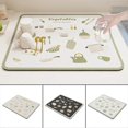 thumbnail image 3 of Countertop Drain Mat with Cute Printed Quickly Absorbs Water Desktop Mat for Ceramic Cups Coffee Cups, 3 of 5
