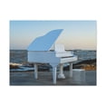 thumbnail image 2 of Piano White On Beach Music Lover's Delight Piano Keyboard Canvas Wall Art for Home Decor Ready-to-Hang, 2 of 18