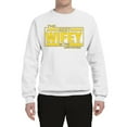 thumbnail image 2 of The Best Wifey in the Universe | Mens and Womens Mother's Day Crewneck Graphic Sweatshirt, White, 3XL, 2 of 4