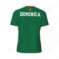 thumbnail image 4 of Exclusive design Dominica Flag Grain 3D Printed Men For Running Bike Soccer Tennis Fitness Sports tshirt Mesh Fans Short T-shirt, 4 of 16