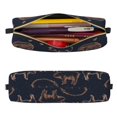 thumbnail image 2 of Fotbe Pig Farm Estuche para Lápices de Cuero con Estampado, Estuche con Cremallera Resistente, Organizador Compacto y Elegante para Papelería, 2 of 7