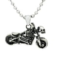 thumbnail image 2 of Collar de Acero inoxidable Zulema con Colgante de motocicleta joyería fresca para hombre, 2 of 8