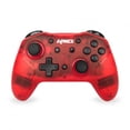 thumbnail image 1 of Control KMD  Inalambrico Bluetooth para Nintendo Switch Rojo, 1 of 2