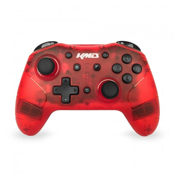 Control KMD Inalambrico Bluetooth para Nintendo Switch Rojo