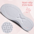 thumbnail image 6 of BNRSHOE Walking Shoes Women's Mesh Sock Casual Sneakers Lightweight Comfy Flats Pink, 6 of 8
