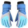 thumbnail image 1 of Guantes de esquí al aire libre a prueba de viento impermeables polar grueso guantes cálidos azul (M) Sincero Electrónica, 1 of 4