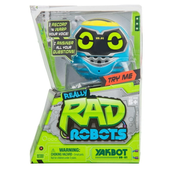 Really Rad Robots Yakbot - Yakbot bleu