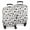 White Cow Spot, variant on White Cow Happy Pattern Luggage Cover Fashion Suitcase Cover Baggage Covers Fit 25-28 Inch Luggage (Go Travel)