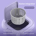 Portable washing machine foldable mini washing machine semi-automatic ...