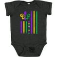 thumbnail image 3 of Inktastic Mardi Gras Flag Boys or Girls Baby Bodysuit, 3 of 5