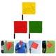 thumbnail image 4 of 3 banderas de señales de advertencia, banderas de señales de seguridad vial, banderas de señales de comandante, 4 of 8