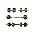 thumbnail image 1 of Qinaqin 30 Lbs Ajustable cm de Profundidadumbbell Anchoeights Set con Iron Alturaandle y Non Slip Grip para Hogar Gym, 1 of 6