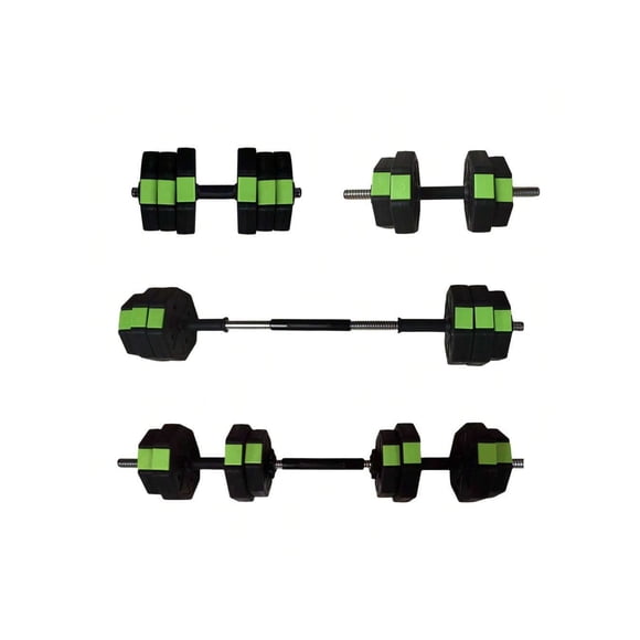 Qinaqin 30 Lbs Ajustable cm de Profundidadumbbell Anchoeights Set con Iron Alturaandle y Non Slip Grip para Hogar Gym