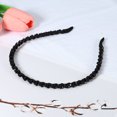 thumbnail image 6 of Unique Bargains 1Pc Rhinestone Hair Hoop Headband Hairband for Women 0.24 Inch Wide Black, 6 of 7