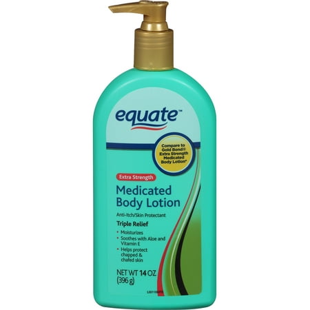 Equate Severe Dry & Itch Medicated Lotion, 14 oz - Walmart.com