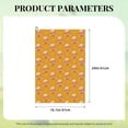 thumbnail image 4 of Lsque Cute Popcorn Premium Golf Towel - Ultra Absorbent and Quick Drying Microfiber Towel with Carabiner - Gift for Men -24" X 16", 4 of 8